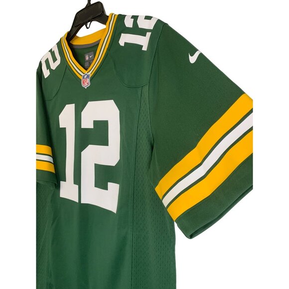 Retro Rodgers #12 Green Bay Packers Nike NFL Jersey Size S - Picture 3 of 8